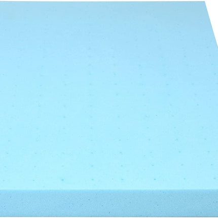 3 Inch Gel-Infused Cooling Bed Topper for All-Night Comfy