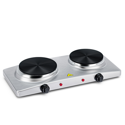 1800W Double Hot Plate Electric Countertop Burner