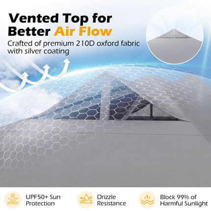 10 x 10 Feet Outdoor Commercial Pop up Canopy Tent