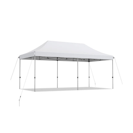 10 x 20 Feet Adjustable Folding Heavy Duty Sun Shelter with Carrying Bag
