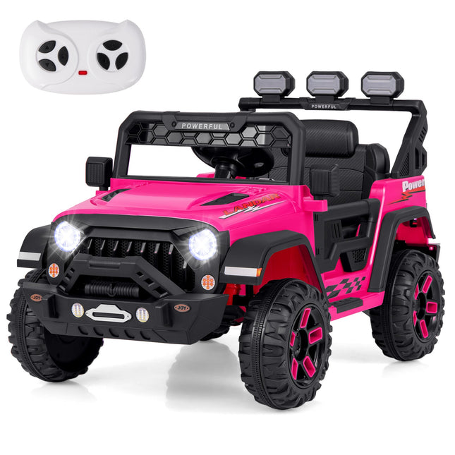 12V Electric Kids Ride on Truck with Remote Control and Music