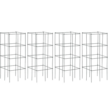 4 Pack Garden Trellis for Climbing Plants for Flower Vegetable