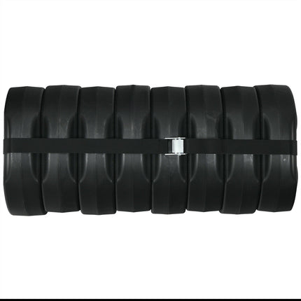 Set of 8 Canopy Weights 40lbs Weight Plate Kit with No-Pinch Design