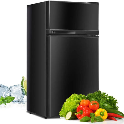 2 Doors Cold-rolled Sheet Compact Refrigerator