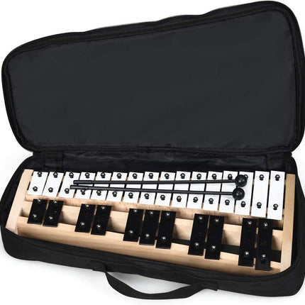27 Note Glockenspiel Xylophone with 2 Rubber Mallets