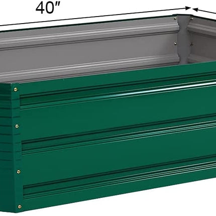 47.5 Inch Patio Raised Garden Bed Vegetable Flower Planter