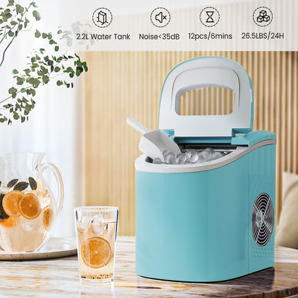 Mini Portable Compact Electric Ice Maker Machine