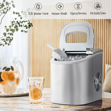 Mini Portable Compact Electric Ice Maker Machine