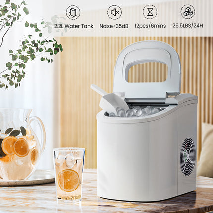 Mini Portable Compact Electric Ice Maker Machine