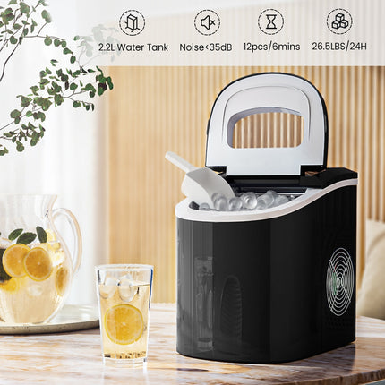 Mini Portable Compact Electric Ice Maker Machine
