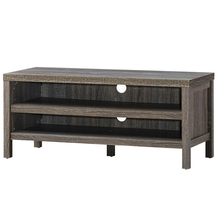 3-Tier TV Stand Console Cabinet for TV's up to 45 Inch with Storage Shelves