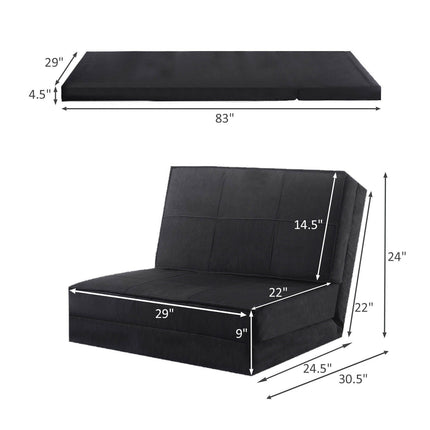 High Quality Fam Convertible Lounger Folding Sofa Sleeper Bed