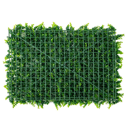 12 Pieces 16 x 24 Inch Artificial Eucalyptus Hedge Plant Privacy Fence Panels