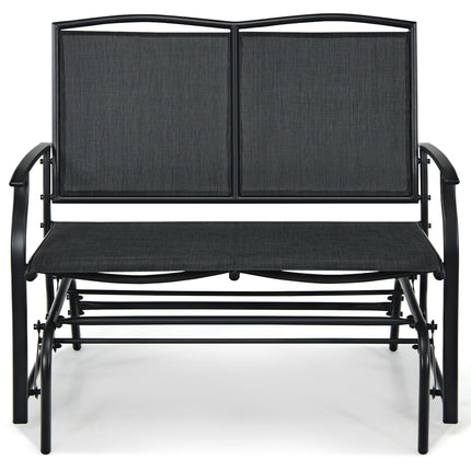 Iron Patio Rocking Chair for Outdoor Backyard and Lawn