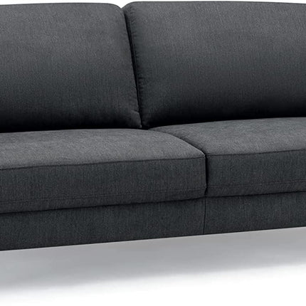 Modern Loveseat with Comfy Backrest Cushions