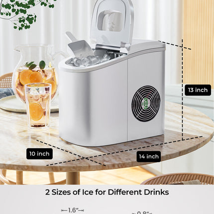 Mini Portable Compact Electric Ice Maker Machine