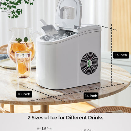 Mini Portable Compact Electric Ice Maker Machine