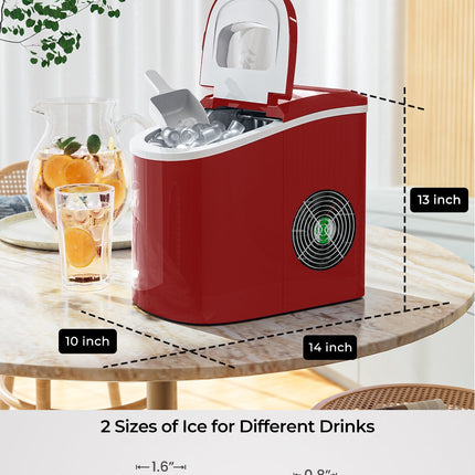 Mini Portable Compact Electric Ice Maker Machine