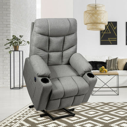 Electric Power Lift Recliner Massage Sofa