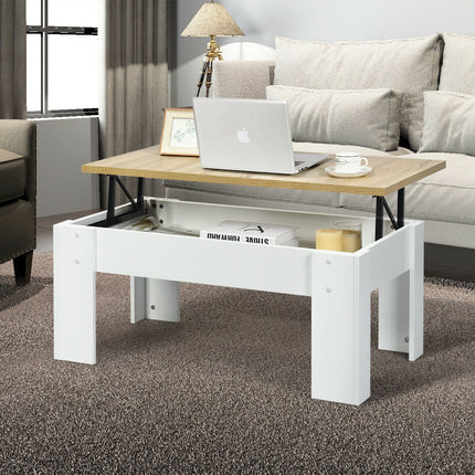 Lift Top Coffee Pop-UP Cocktail Table