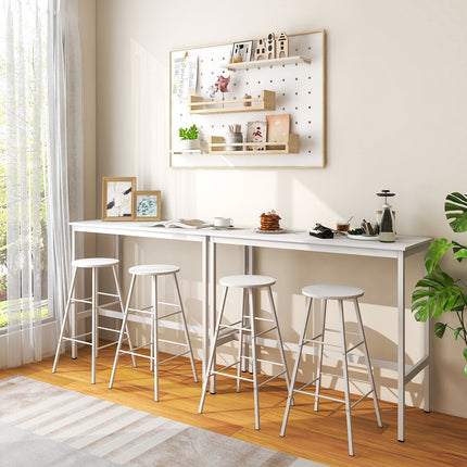 3 Piece Pub Table and Stools Kitchen Dining Set