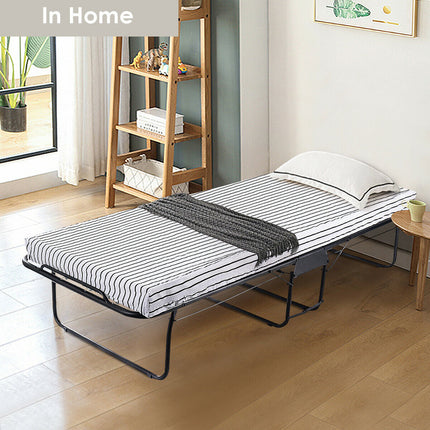 75 x 31 Inch Folding Guest Bed with Foam Mattress