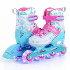 Blue and Pink