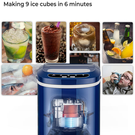 Mini Portable Compact Electric Ice Maker Machine
