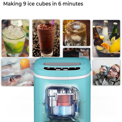 Mini Portable Compact Electric Ice Maker Machine