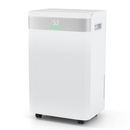 54 Pints Dehumidifier for Home 4500 Sq.Ft Dehumidifier-White