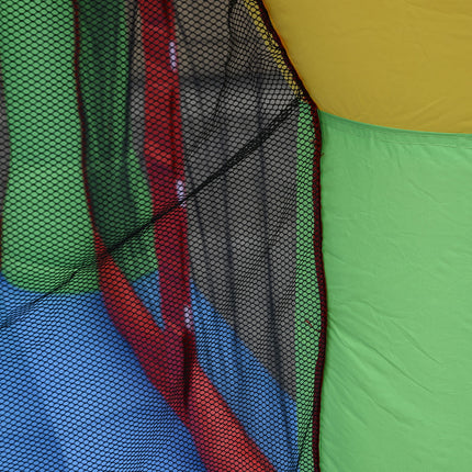 Inflatable Bounce House Jumper with Slide & 480 W Blower