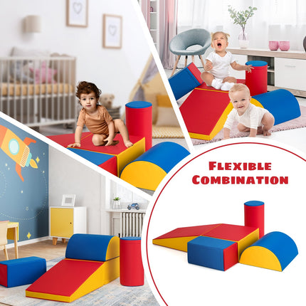 Crawl Climb Foam Shapes Playset Softzone Toy