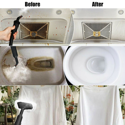 1400W Multipurpose Pressurized Steam Cleaner With 17 Pieces Accessories