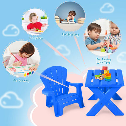 3-Piece Plastic Children