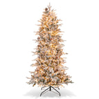 lit Artificial Christmas Tree