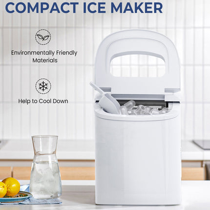 Mini Portable Compact Electric Ice Maker Machine
