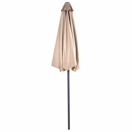 9Ft Patio Bistro Half Round Umbrella