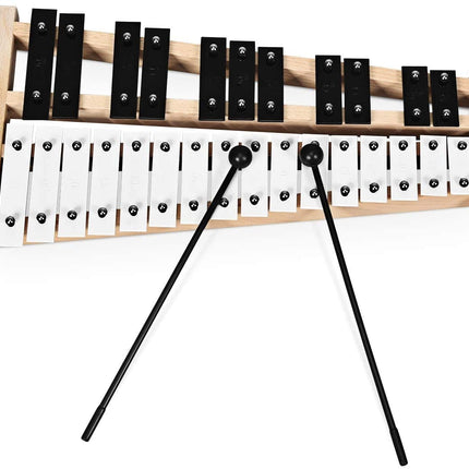 27 Note Glockenspiel Xylophone with 2 Rubber Mallets