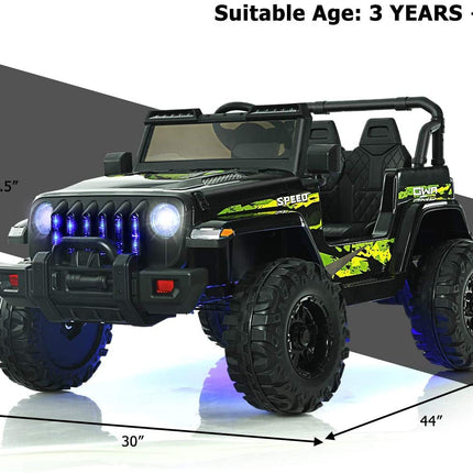 12V Kids Ride-on Jeep Car with 2.4 G Remote Control