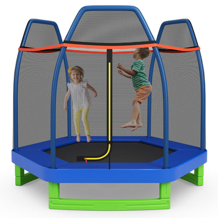 7 Feet Kids Recreational Bounce Jumper Trampoline