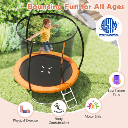 8FT Outdoor Heavy-Duty Recreational Trampoline