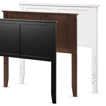 Solid Wood Flat Panel Headboard for Twin-size Bed