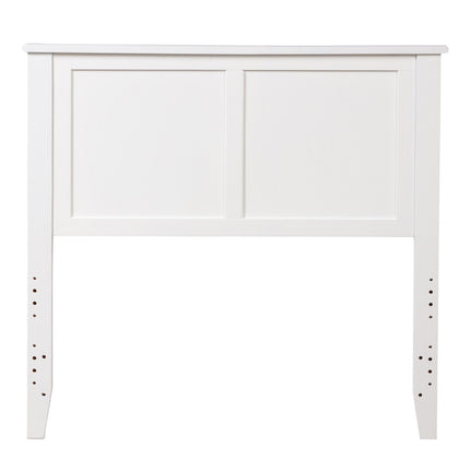 Solid Wood Flat Panel Headboard for Twin-size Bed