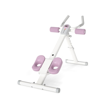 Adjustable Abdominal Trainer Ab Workout Machine Foldable Ab Cruncher