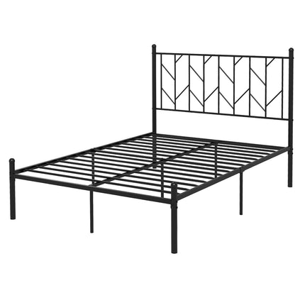 Twin/Full/Queen Size Platform Bed Frame with Sturdy Metal Slat Support