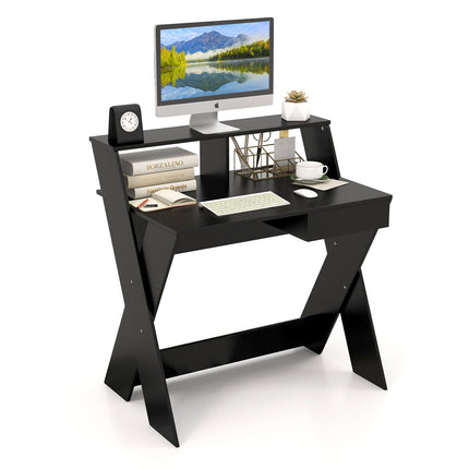 Small Computer Desk with Storage Drawer