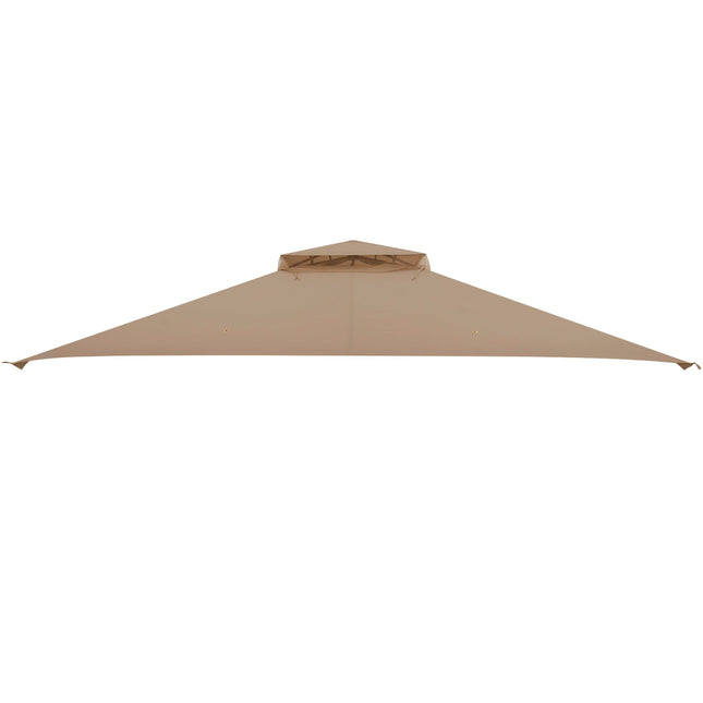 10 x 12 Feet Gazebo Replacement Top with Air Vent and Drainage Holes