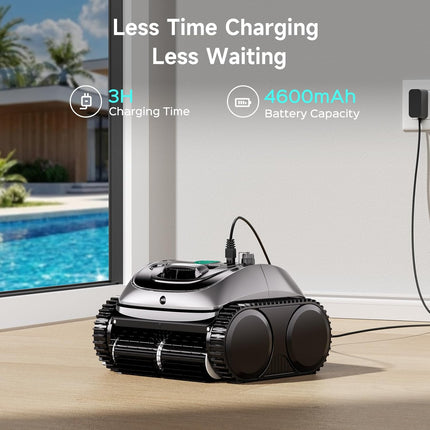 (2026 Upgrade) WYBOT C1 Cordless Robotic Pool Cleaner