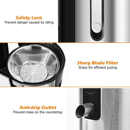 Centrifugal Juicer Machine Juicer Extractor Dual Speed