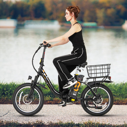 Electric Bike Rear Basket Heavy Duty Metal Rear Bike Basket